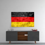 German Flag Glass Wall Art.