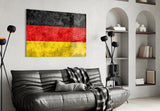 German Flag Glass Wall Art.