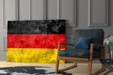 German Flag Glass Wall Art.