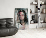 Women's Glass Wall Art.