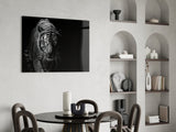 Tiger Glass Wall Art.