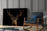 Deer Glass Wall Art.