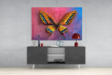 Butterfly Glass Wall Art.