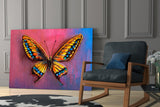 Butterfly Glass Wall Art.