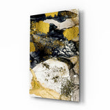 Glasbild Tanz in Gelb - 72x46 cm