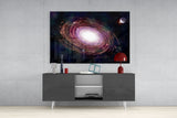 Milky Way Glass Wall Art.