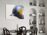 Tiny Bird Glass Wall Art.