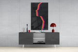 Night Filter Glass Wall Art