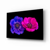 Crowned Mountain Tulip Glass Wall Art.