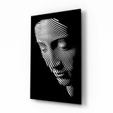 Quadro in vetro Contemplazione - 72x46 cm