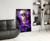 Modern Sculpture Glass Wall Art.