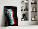 Sculpture Glass Wall Art