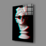 Sculpture Glass Wall Art.