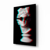 Sculpture Glass Wall Art.