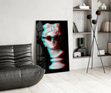 Sculpture Glass Wall Art.