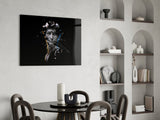 Sculpture Glass Wall Art