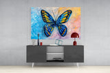 Butterfly Glass Wall Art.