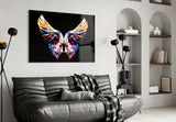 Wings Glass Wall Art.