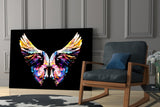 Wings Glass Wall Art.