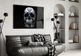 Skull Glass Wall Art.