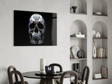 Skull Glass Wall Art.