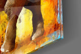 Elephant Glass Wall Art.