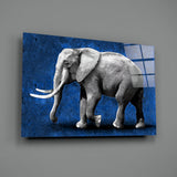 Elephant Glass Wall Art.