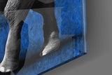 Elephant Glass Wall Art.