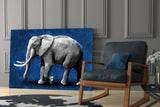 Elephant Glass Wall Art.
