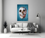 Skull Glass Wall Art.