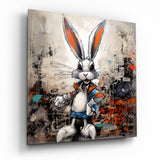 Arte de pared de vidrio de Coniglio - 40x40 cm