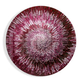 Quadro in vetro Elica rubino - 60x60 cm