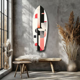 Modern Wave Harmony Glass Wall Art