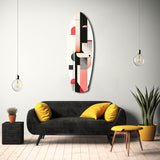 Modern Wave Harmony Glass Wall Art