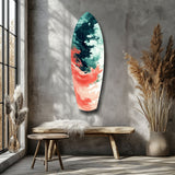 Relentless Waves Glass Wall Art