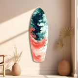 Relentless Waves Glass Wall Art