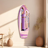 Vintage Melody Box Glass Wall Art