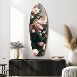 Blooming Breeze Glass Wall Art