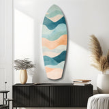 Colors of the Sea Glass Wall Art