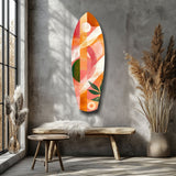 Sunset in Motion Glass Wall Art