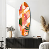Sunset in Motion Glass Wall Art