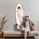 Astronaut in the Ocean Glass Wall Art