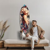 Marilyn Monroe Vintage Dreams Glass Wall Art