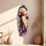 Marilyn Monroe Vintage Dreams Glass Wall Art