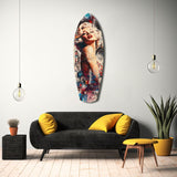 Marilyn Monroe Vintage Dreams Glass Wall Art