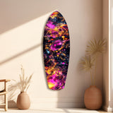 Kinetic Cosmos Glass Wall Art
