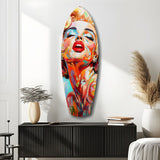 Marilyn Monroe Vintage Dreams Glass Wall Art