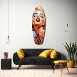 Marilyn Monroe Vintage Dreams Glass Wall Art