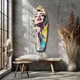 Marilyn Monroe Glass Wall Art