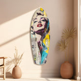 Marilyn Monroe Glass Wall Art